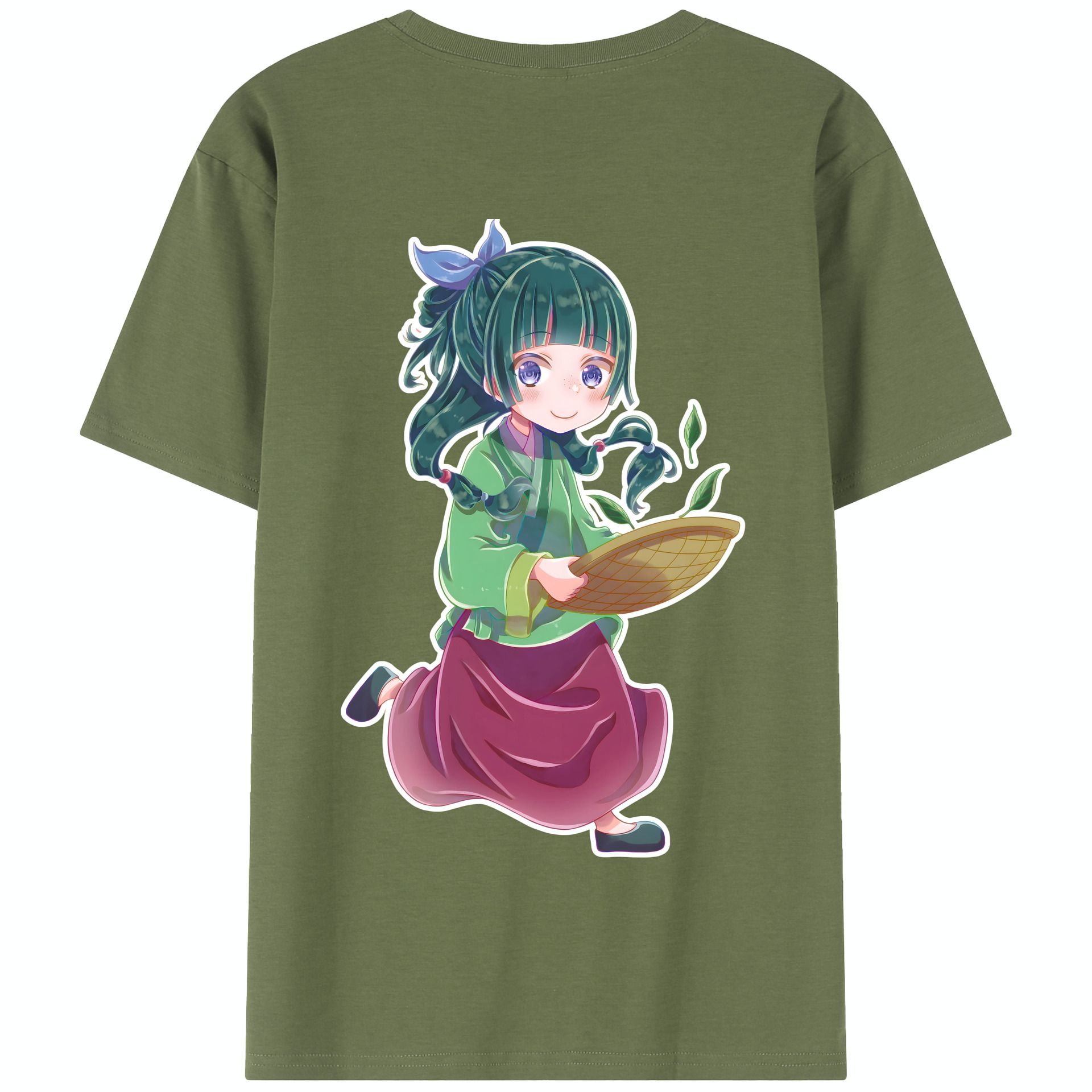 （画像用） 薬屋のひとりごと The Apothecary Diaries 綿100％半袖Tシャツ（背面プリント）